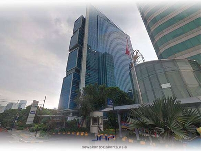 Sewa Kantor Multivision Tower Luas 390 m2 Furnished - Jakarta Selatan