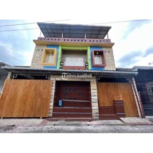 Dijual Rumah 3 Lantai LT101 LB289 10KT 6KM Lokasi Strategis - Malang Kota