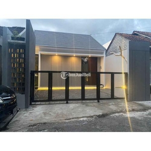 Dijual Rumah Baru Siap Huni Modern Full Furnished Tipe 52/90 Nego SHM Lengkap - Sleman