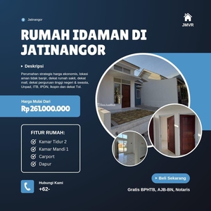 Dijual Rumah Tipe 30/60 2KT 1KM Lokasi Strategis Harga Terjangkau - Sumedang