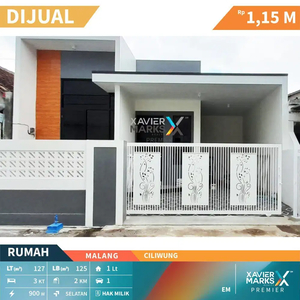 Dijual Rumah Baru Minimalis di Daerah Ciliwung, Kota Malang