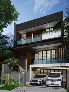 DIJUAL RUMAH BARU MODERN CITRALAND DEPAN, SOUTH EMERALD MANSION BAGUS