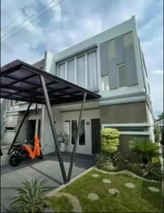 Dijual rumah furnish di panca residence bambu apus cipayung