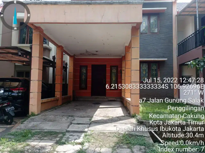 Dijual Rumah Jakarta Timur Di Perumahan Jatinegara Baru