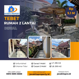 Dijual Rumah Lantai 2 Tebet Jakarta Selatan