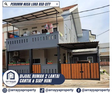 Dijual Rumah Mewah 2 Lantai Lokasi Di Nusa Loka BSD City -GLB87