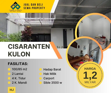 Dijual rumah strategis di Cisaranten Kulon Arcamanik Bandung Timur