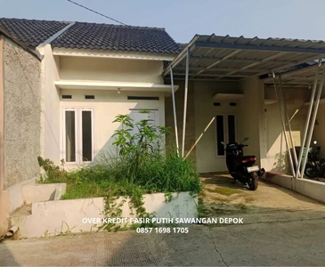 Jual rumah di Diamond lake side pasir putih depok take over DP69jt