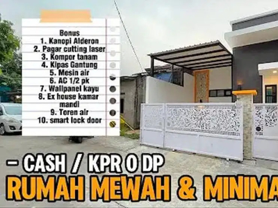 Jual rumah modern minimalis