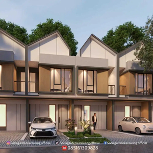 Rumah 2 lantai harga 400jt-an, Cicilan 2,6jt-an di karawang