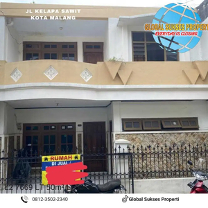 Rumah 2 Lantai Siap Huni Strategis di Sukun Malang