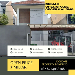 Rumah banyak bukaan di Gegerkalong