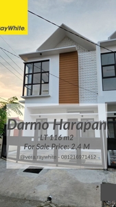 Dijual rumah baru hook minimalis darmo harapan dekat hokky