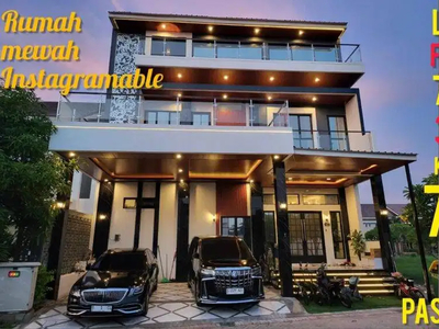 Rumah Cantik Modern Furnished di Palm Spring Jakarta Garden City