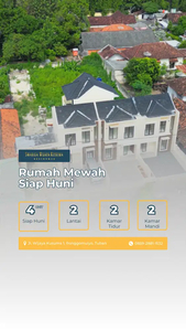 Rumah Siap Huni 2 Lantai dengan Balkon Bisa Tanpa DP