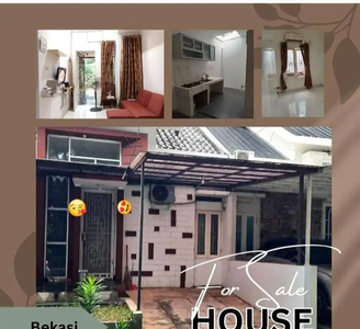 rumah siap huni dalam cluster di Jatiluhur, Jatiasih Kota Bekasi