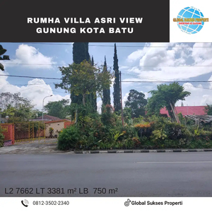 Villa Asri Super Luas Pemandangan Sempurna Area Wisata Di Kota Batu