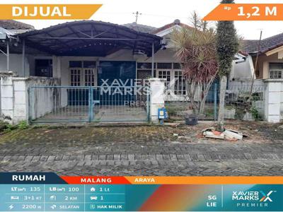 Butuh Cepat Laku Dijual Rumah Terawat Siap Huni di Araya Malang