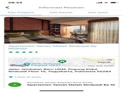 Disewakan Apartemen Taman Melati Yogyakarta