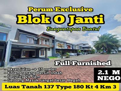Rumah Super Exclusive di Blok O Janti dkt pusat Kota Jogja Banguntapan
