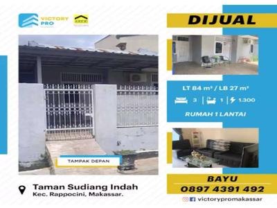 rumahdi kompleks taman sudiang indah 3 KT, 1 KM