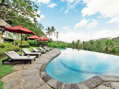 Villa view sawah dan jungle UBUD Bali