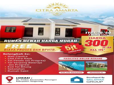 Modal 5jt dapat rumah dekat citra raya