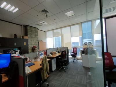 Office Puri Indah Financial Tower, 126m2, furnished, cocok untuk inves