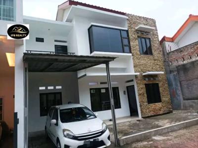 Rumah Full Renov Siap Huni Cluster Pinggir Jalan