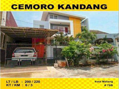 Rumah + Kolam Renang Luas 200 di Cemorokandang Sawojajar Malang _ 76BW