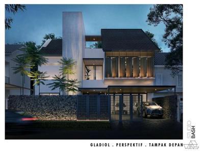 Rumah Mewah Luxury Tropical Desain Puspita Loka (on progres)