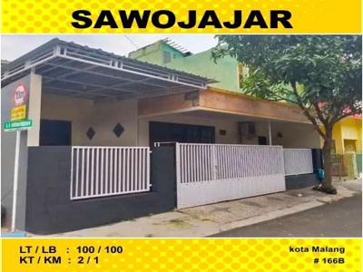 Rumah Murah Luas 100 di Sentani Sawojajar 1 Malang 166B