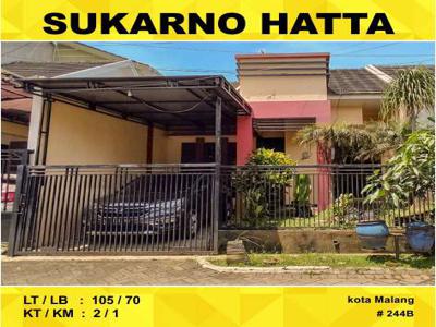 Rumah Murah Luas 105 di Griya Shanta Sukarno Hatta Malang 244BW