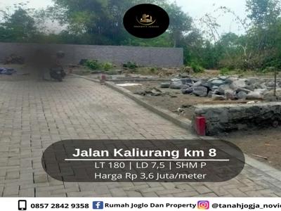 Sisa 1 Unit Tanah Kavling Murah Lokasi Strategis Jalan Kaliurang Km 8