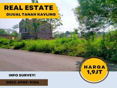 Tanah Dijual Dipinggir jalan Ngadirgo Mijen