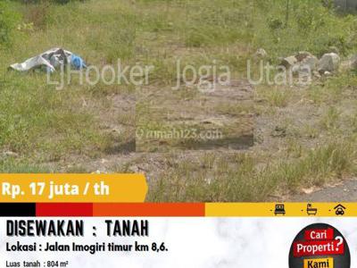 Tanah Luas Cocok Dibangun Gudang di Imogiri Timur