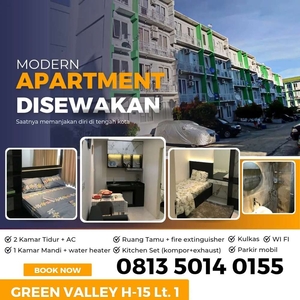 Apartment/Apartemen nyaman fully furnished siap huni di Green Valley