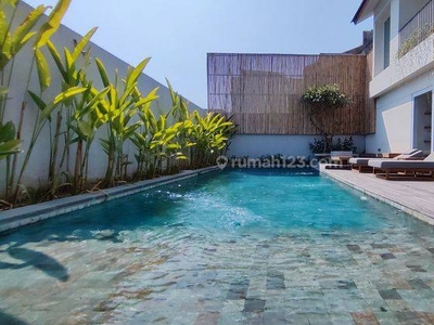Bl 052 For Rent Modern Villa di Kawasan Wisata Canggu Badung Bali