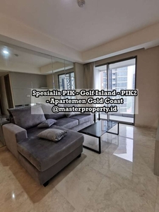 Dijual Apartemen Gold Coast PIK, 2BR, 90m2, Furnished, Renov