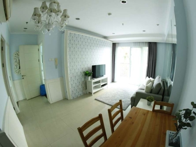 Dijual Apartemen Hampton's Park Tipe 2 Kamar Tidur Kondisi Fully Furni