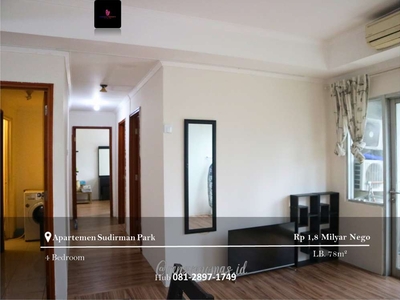 Dijual Apartemen Sudirman Park 3BR+1 Full Furnished Low Floor