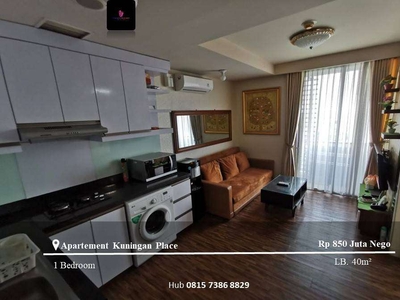 Dijual Apartement Kuningan Place Middle Floor 1BR Furnished View City