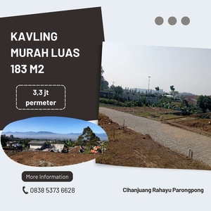 Dijual Cepat Kavling Premium SHM Lokasi Cihanjuang Parongpong