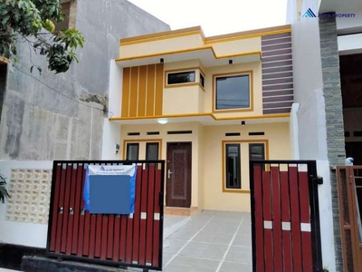 Dijual Cepat Rumah Baru Dua Lantai di Jalan MustikaJaya Bekasi