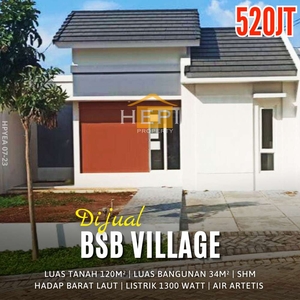 Dijual MURAH Rumah di BSB Village Semarang