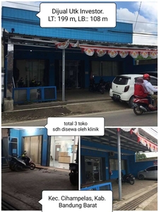 Dijual Ruko Satu Lantai Di Kec. Cihampelas Kab. Bandung Barat