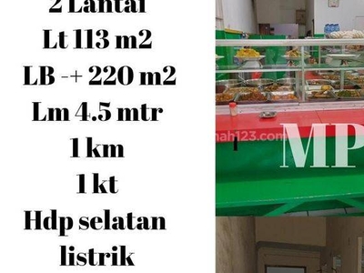 Dijual Ruko Turun Harga di Mainroad Sudirman Bandung