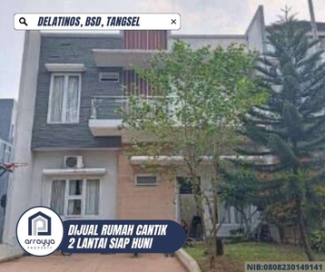 Dijual Rumah Cluster Elite Delatinos BSD City 'ARB81'