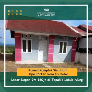 Dijual Rumah Siap Huni Murah Komplek Tipe 36 Tanah 117 di Tapakis