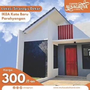 Dijual Rumah Stategis Bandung Barat Cash 300 Jutaan